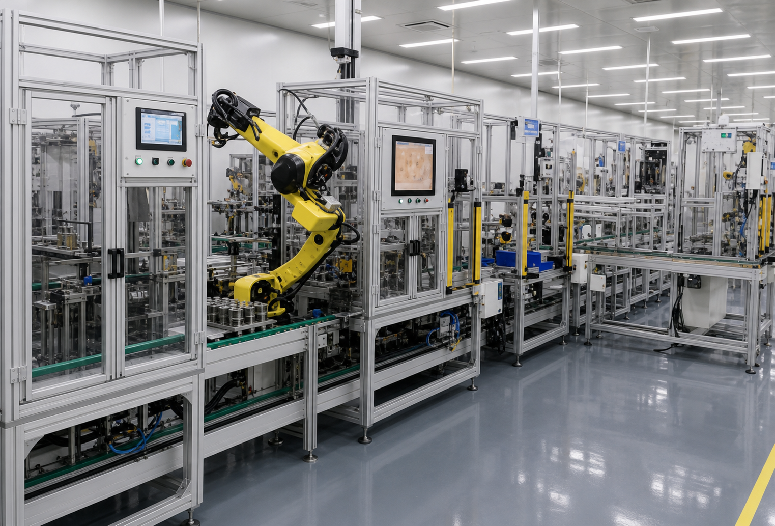 BYM manufacturing floor